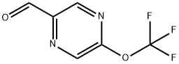 5-(TRIFLUOROMETHOXY)PYRAZINE-2-CARBALDEHYDE Struktur