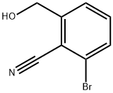 3-BROMO-2-CYANOBENZYL ALCOHOL Struktur