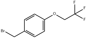 1-(bromomethyl)-4-(2,2,2-trifluoroethoxy)benzene Struktur