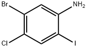 5-BROMO-4-CHLORO-2-IODOANILINE Struktur