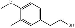 2-(4-methoxy-3-methylphenyl)ethane-1-thiol Struktur