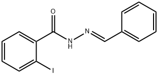 N'-benzylidene-2-iodobenzohydrazide Struktur