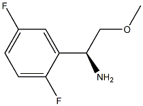 (1S)-1-(2,5-DIFLUOROPHENYL)-2-METHOXYETHAN-1-AMINE Struktur