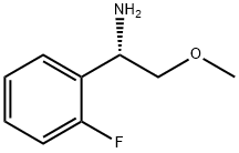 (1S)-1-(2-FLUOROPHENYL)-2-METHOXYETHAN-1-AMINE Struktur