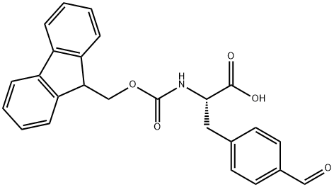 N-Fmoc-L-4-formyl-Phenylalanine Struktur