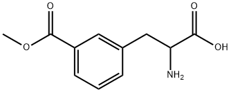 3-(2-Amino-2-carboxy-ethyl)-benzoic acid methyl ester Struktur