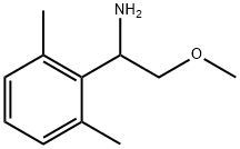 1-(2,6-DIMETHYLPHENYL)-2-METHOXYETHAN-1-AMINE Struktur