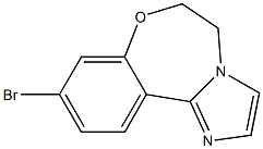 9-Bromo-5,6-dihydroimidazo[1,2-d][1,4]benzoxazepine Struktur