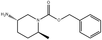 benzyl (2S,5S)-5-amino-2-methylpiperidine-1-carboxylate Struktur