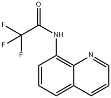 Acetamide,2,2,2-trifluoro-N-8-quinolinyl- Struktur