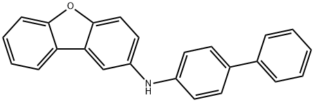 2-Dibenzofuranamine, N-[1,1'-biphenyl]-4-yl Struktur