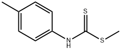 methyl N-(4-methylphenyl)carbamodithioate Struktur