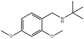 tert-butyl[(2,4-dimethoxyphenyl)methyl]amine Struktur