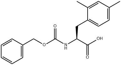 Cbz-2,4-Dimethy-DL-Phenylalanine Struktur