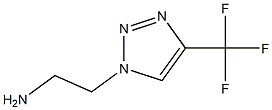 2-[4-(trifluoromethyl)triazol-1-yl]ethanamine Struktur