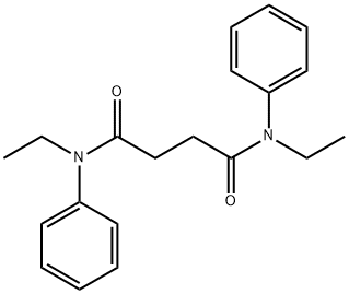 N,N'-diethyl-N,N'-diphenylsuccinamide Struktur