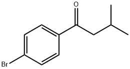 1-(4-bromophenyl)-3-methylbutan-1-one Struktur