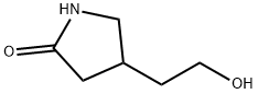 4-(2-hydroxyethyl)pyrrolidin-2-one Struktur