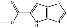 Methyl 4H-pyrrolo[2,3-d]thiazole-5-carboxylate Struktur