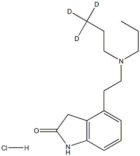 4-[2-[propyl(3,3,3-trideuteriopropyl)amino]ethyl]-1,3-dihydroindol-2-one:hydrochloride|