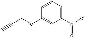 Benzene, 1-nitro-3-(2-propynyloxy)- Struktur