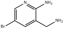 3-Aminomethyl-5-bromo-pyridin-2-ylamine Struktur