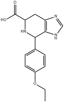 4-(4-ethoxyphenyl)-3H,4H,5H,6H,7H-imidazo[4,5-c]pyridine-6-carboxylic acid Struktur