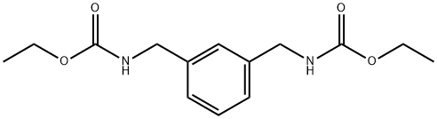 [3-(ETHOXYCARBONYLAMINO-METHYL)-BENZYL]-CARBAMIC ACID ETHYL ESTER Struktur