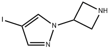 1-(azetidin-3-yl)-4-iodo-1H-pyrazole Struktur