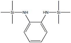 1,2-Benzenediamine, N,N'-bis(trimethylsilyl)- Struktur