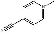 Pyridinium, 4-cyano-1-methyl- Struktur