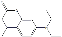 2H-1-Benzopyran-2-one, 7-(diethylamino)-3,4-dihydro-4-methyl-