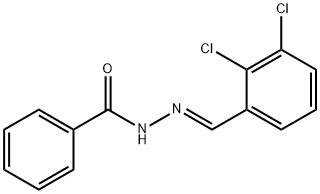 N'-(2,3-dichlorobenzylidene)benzohydrazide Struktur