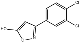 3-(3,4-dichlorophenyl)-1,2-oxazol-5-ol Struktur