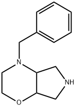 4-benzyl-3,4a,5,6,7,7a-hexahydro-2H-pyrrolo[3,4-b][1,4]oxazine Struktur