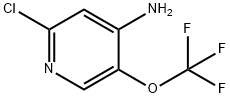 2-Chloro-5-trifluoromethoxy-pyridin-4-ylamine Struktur