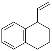 1-vinyl-1,2,3,4-tetrahydronaphthalene Struktur