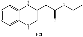 ETHYL 2-(1,2,3,4-TETRAHYDROQUINOXALIN-2-YL)ACETATE 2HCL Struktur