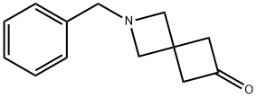 2-Benzyl-6-oxo-2-aza-spiro[3.3]heptane Struktur