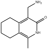 4-(aminomethyl)-1-methyl-5,6,7,8-tetrahydroisoquinolin- Struktur