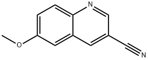 6-methoxyquinoline-3-carbonitrile Struktur