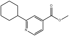 2-Cyclohexyl-isonicotinic acid methyl ester