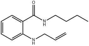 2-(ALLYLAMINO)-N-BUTYLBENZAMIDE Struktur