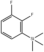 1,2-Difluoro-3-trimethylsilylbenzene Struktur