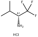 (2R)-1,1,1-三氟-3-甲基丁-2-胺鹽酸鹽, 1389320-34-6, 結(jié)構(gòu)式