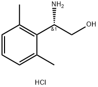 (2S)-2-AMINO-2-(2,6-DIMETHYLPHENYL)ETHAN-1-OL HYDROCHLORIDE Struktur