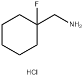 (1-氟環(huán)己基)甲胺鹽酸鹽, 1391732-86-7, 結(jié)構(gòu)式