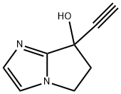 7-ethynyl-6,7-dihydro-5H-pyrrolo[1,2-a]imidazol-7-ol Struktur