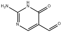 2-amino-4-hydroxypyrimidine-5-carbaldehyde Struktur