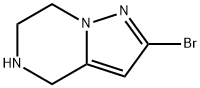 2-BROMO-4,5,6,7-TETRAHYDROPYRAZOLO[1,5-A]PYRAZINE, 1402672-14-3, 結(jié)構(gòu)式